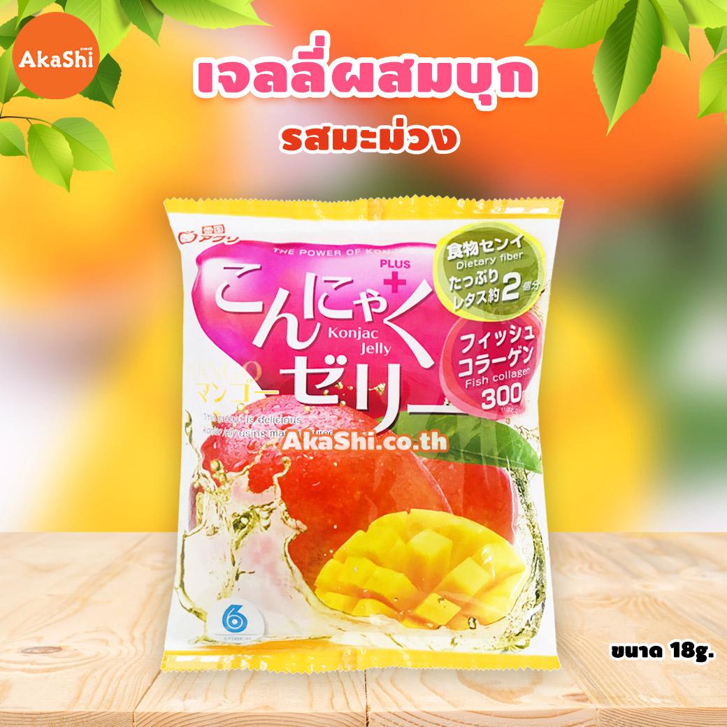 Yukiguni Aguni Konjac Jelly Mango - เจลลี่ผสมบุกญี่ปุ่น รสมะม่วง
